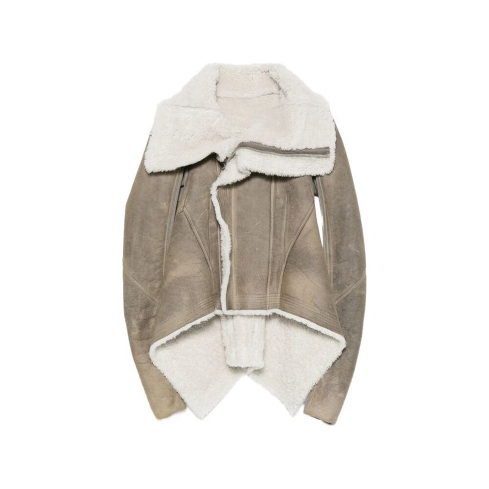 Rick Owens Grey Jackets - Faux Fur & Shearling Jackets Women